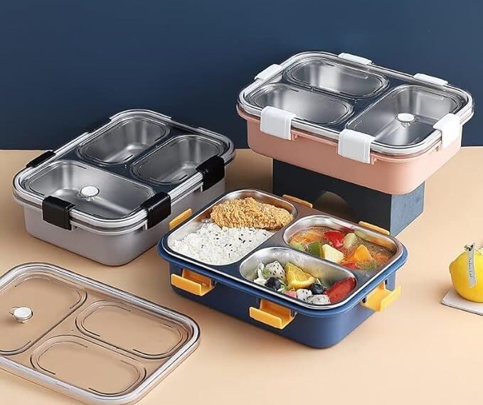 Bento Lunch Box 3 Compartment